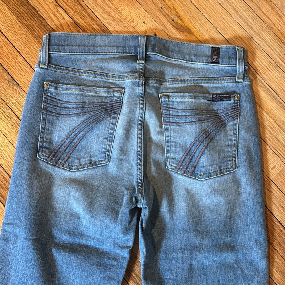 7 For All Mankind 7FAM Tailorless Dojo Jeans size 28